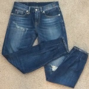 R13 relaxed skinny jeans new with tag.